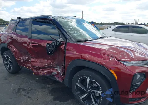 2022 Chevrolet Trailblazer Fwd Rs from USA, damaged, VIN KL79MTSL8NB099048